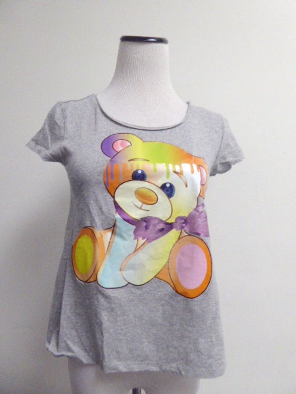 Y-3 YOHJI YAMAMOTO adidas Teddy BEAR HI LOW cotton t top S